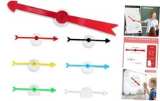 Large Plastic Arrow Spinner  6 Pcs with Suction Cup - Large Size