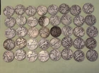 40 Walking Liberty Silver Half Dollars,  better cond, $20 Face Value- 2 rolls