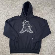 Fluffy Guy Gabriel Iglesias Mens Size L Black Kangaroo Pouch Hoodie Sweatshirt