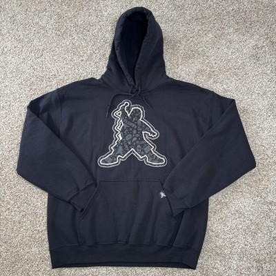 Fluffy Guy Gabriel Iglesias Mens Size L Black Kangaroo Pouch Hoodie Sweatshirt