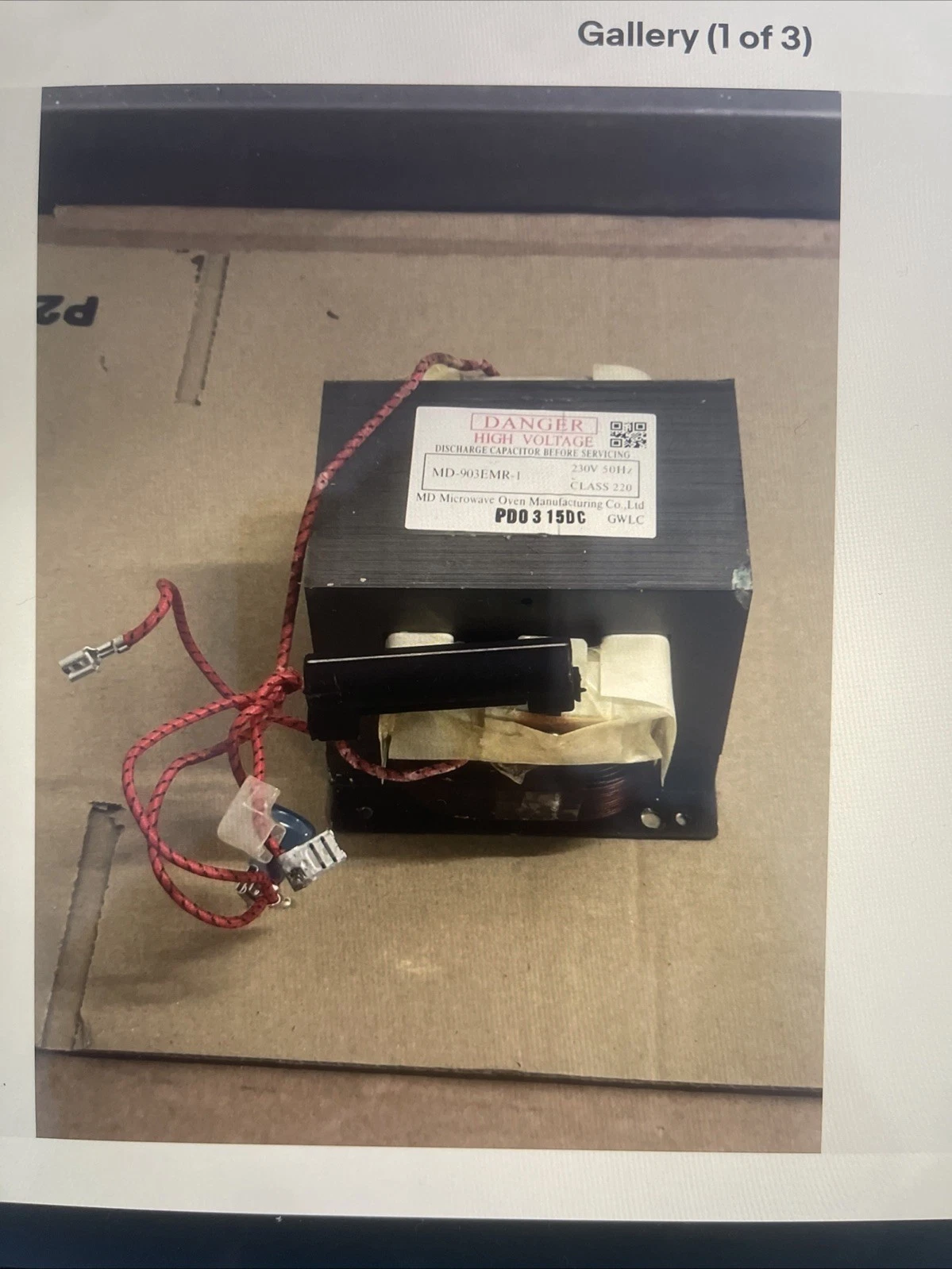 (Transformer) CDA VM451SS & VM452SS 25L Built In 900W Microwave Oven Grill #A2.5