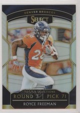 2018 Panini Select Rookie Selections Silver Prizm Royce Freeman #RS-14 fm0