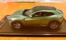 BBR Ferrari Purosangue 1/43 Verde Dora Green Carbon Roof Limited 48pcs