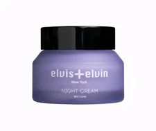 Elvis+Elvin New York Lilac Night Cream 1.7 Fl. Oz. Skin Care NIB Ret $48