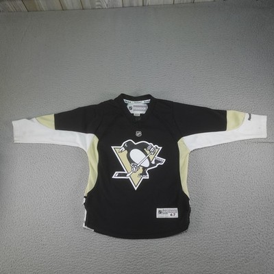 Pittsburgh Penguins Marc Andre Fleury Jersey Youth 4-7 Black NHL Hockey Reebok