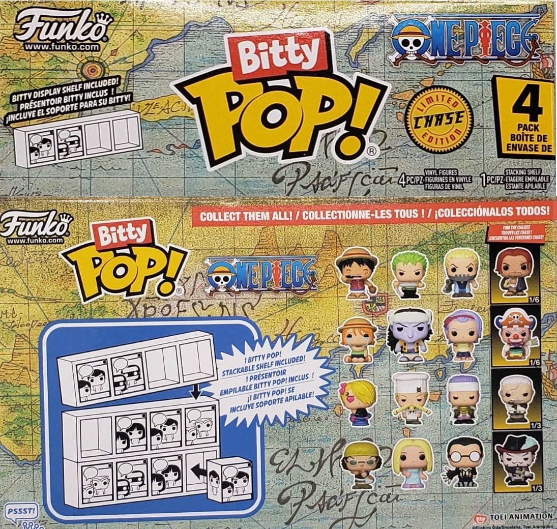 Funko Bitty POP! One Piece 4Pack Assortment - You Choose! | eBay