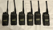 6 Motorola XPR3500 Radios UHF 403-512mhz AAH02RDH9JA2AN 4 Battery 2 Chargers