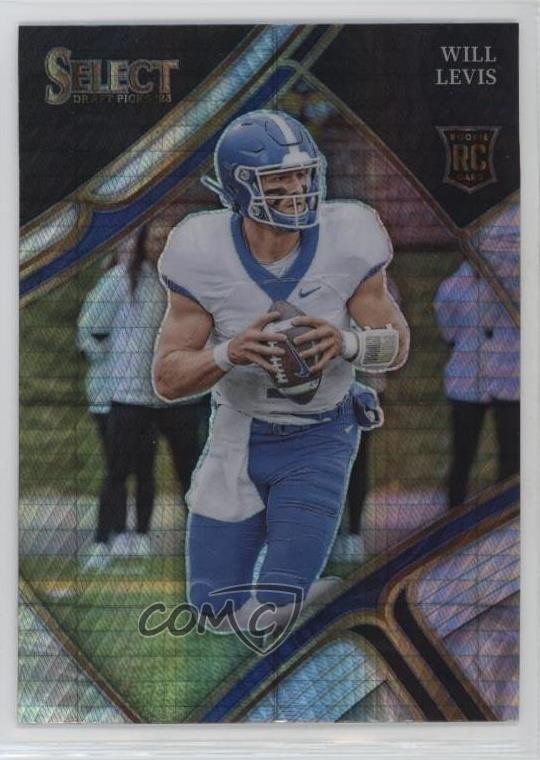 2023 Panini Select Draft Picks Field Level Hyper Prizm Will Levis #103 11pj