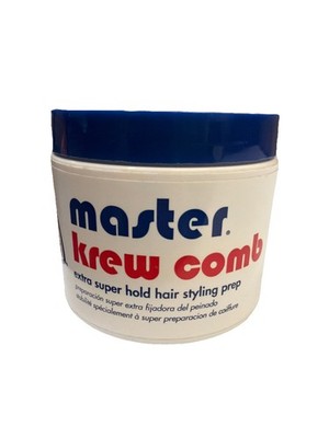 Crew Comb Master Master Krew Comb EXTRA SUPER HOLD Hair Styling Prep 4 oz. | eBay