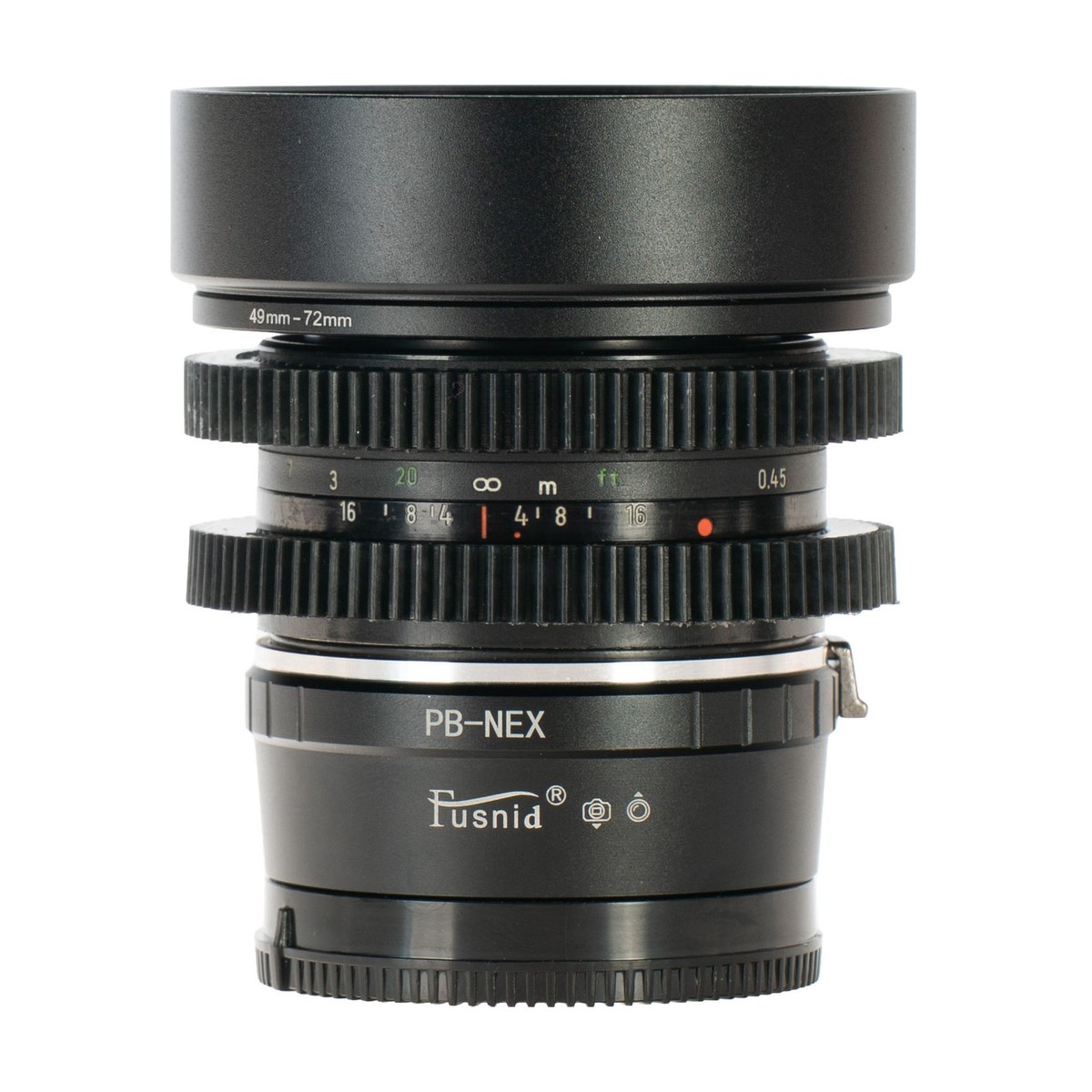 Carl Zeiss Jena DDR MC P (Pancolar) 50mm F1.8 Cine Mod Prime Lens