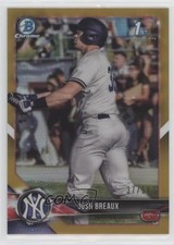 2018 Bowman Draft Chrome Gold Refractor 37/50 Josh Breaux #BDC-57 0b5f