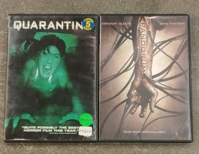 Sony Pictures Overture Quarantine Pandorum DVD Widescreen Horror Quaid Foster NR