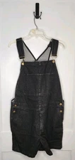 Size Medium Chubbies Chubberalls Dark Blue / Black Denim Short Overalls