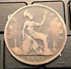 1881 Victoria Penny — photo from another recent sale