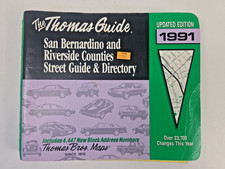 1991 Thomas Bros Guide San Bernardino & River...