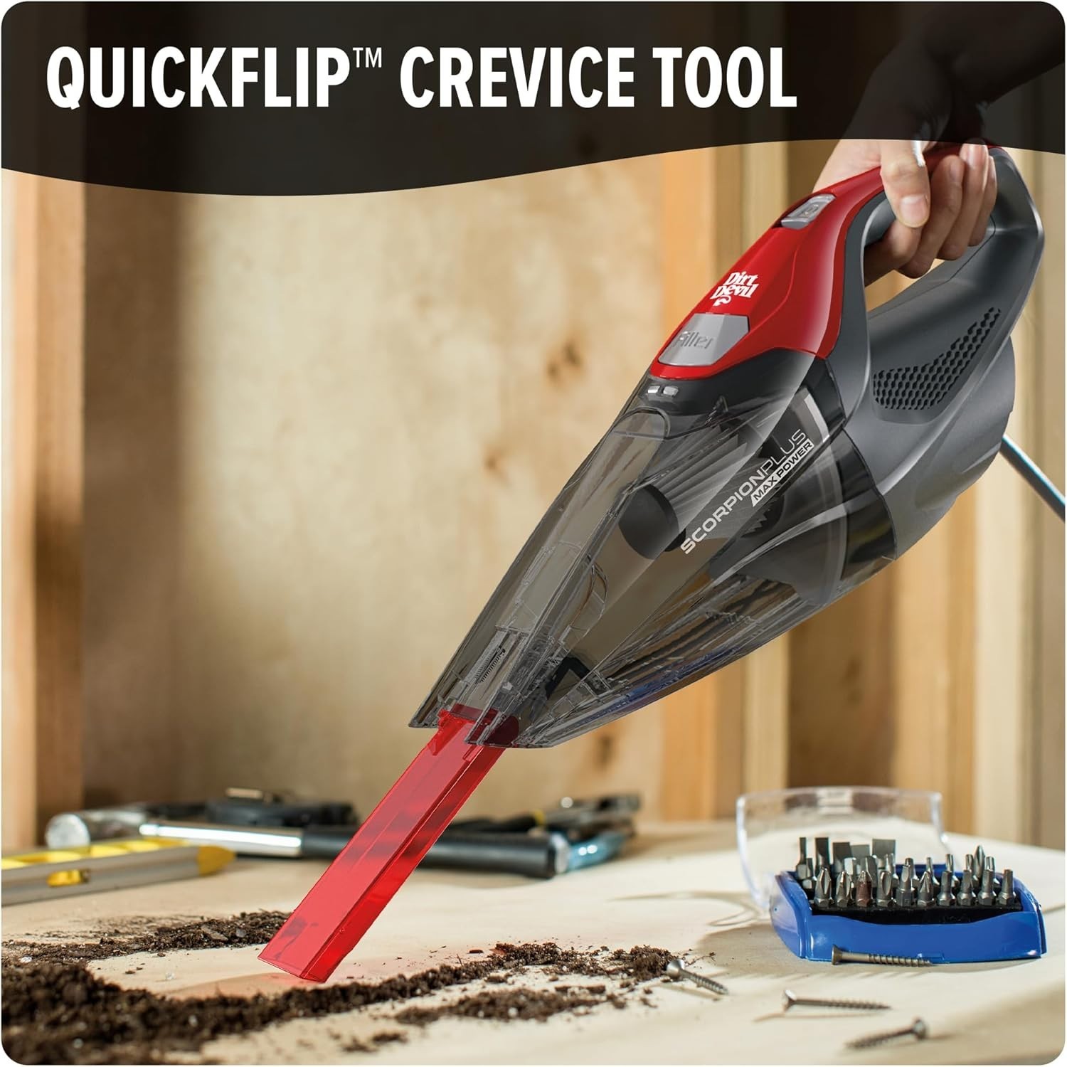 Dirt Devil  Corded Handheld Vacuum Cleaner motorized Pivoting Stair Upholstery