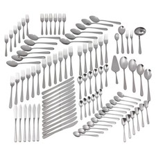 GRÄWE Besteckset Tafelbesteck 100-tlg. für 12 Personen Menübesteck Edelstahl