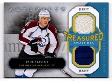 2013-14 Upper Deck Artifacts Treasured Swatches Blue (B) Paul Stastny Jersey