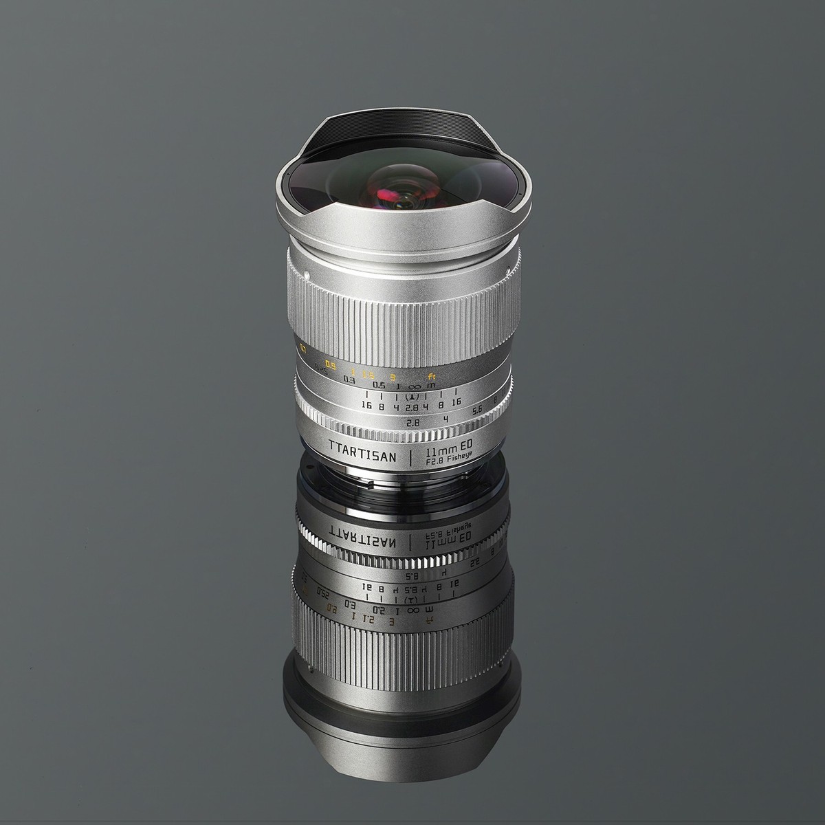 TTArtisan 11mm F2.8 Sliver MF Fisheye Full Frame Ultra-Wide Lens