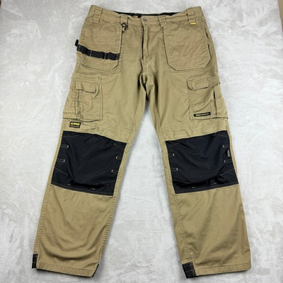 #ad #ad DEWALT Pro Tradesman Pants Men 38x33 39x31 Work Stretch Double Knee Utility $29.71