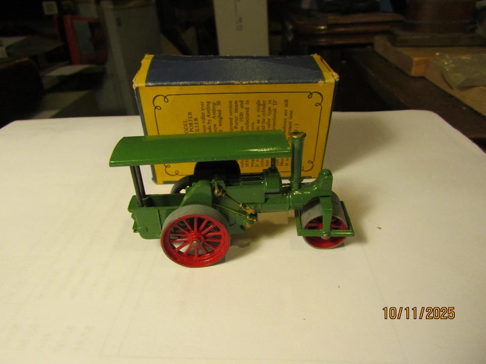 Vintage Lesney Models of Yesterday No 11 Y-11 Aveling & Power Steam Roller NIB - Image 2 of 4