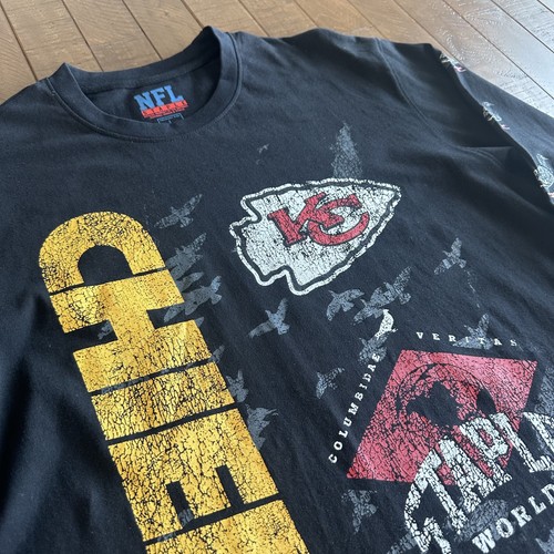 New NFL Staple Kansas City Chiefs World Renown Long Sleeve Shirt Sz Men's Large - Picture 4 of 9