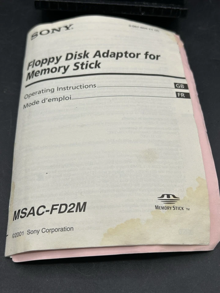 Sony Floppy Disc Interface Memory Stick Adapter (MSAC-FD2MA) - Image 3 of 4