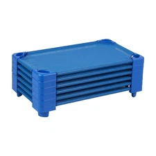 Stackable Kiddie Cot, Ready-To-Assemble, Toddler Size, Classroom Furniture, B...