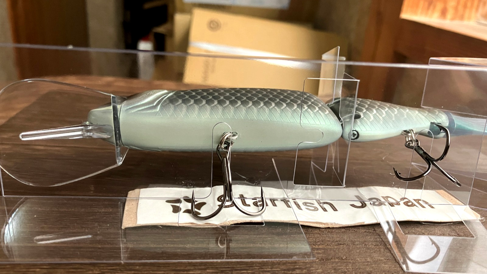 DRT TiNY KLASH DTK13 Green Crucian Carp Color 2oz Big Swimbait midori buna - Image 6