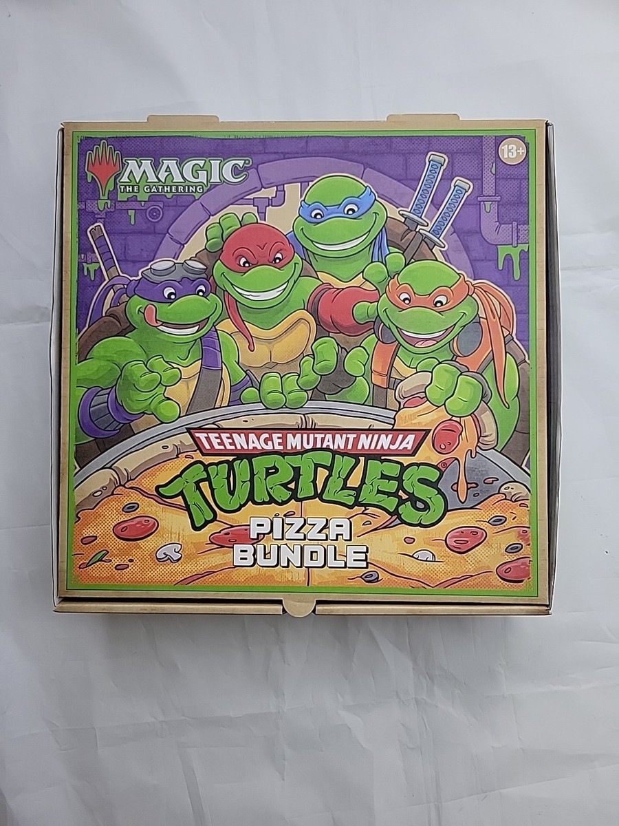 TMNT Pizza Box Bundle NYCC 2025 Promo MTG Teenage Mutant Ninja