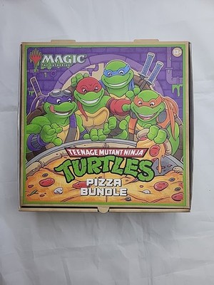 TMNT Pizza Box Bundle NYCC 2025 Promo MTG Teenage Mutant Ninja