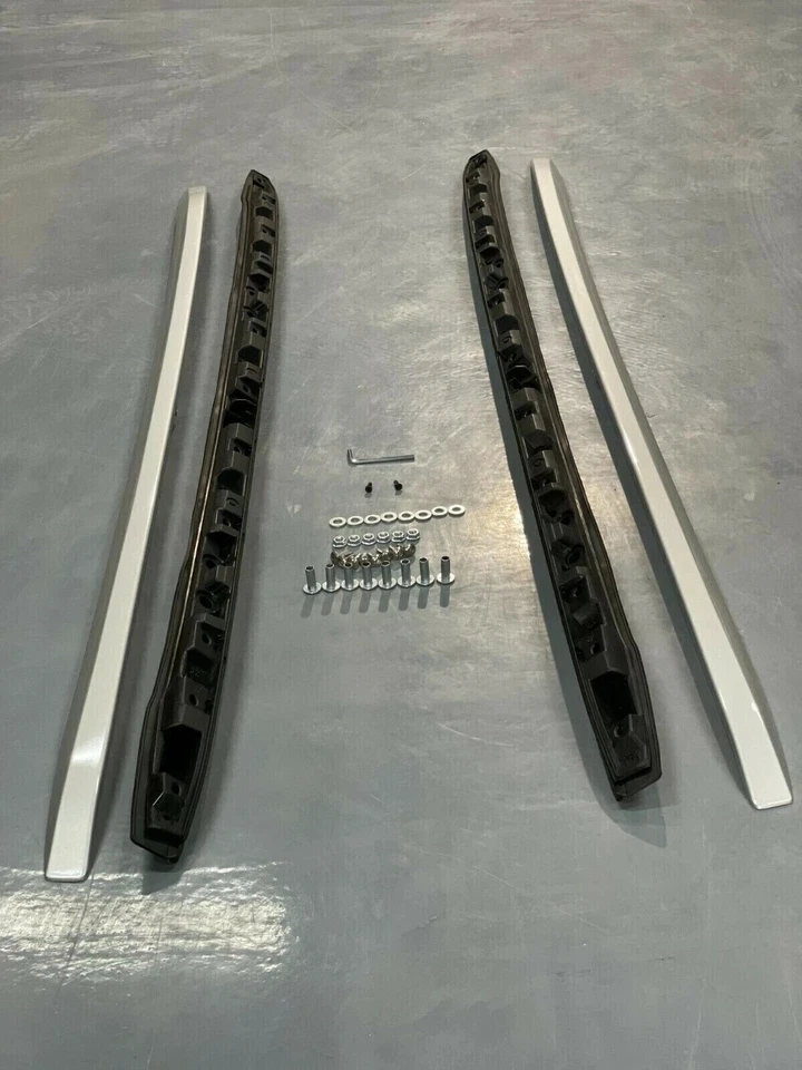 4PCS Roof Rails Side Rack Cross Bars Crossbars Cargo Fit for Acura MDX 2014-2021 Foto 2 de 4