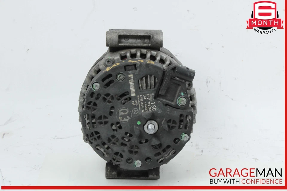 07-15 Mercedes W211 E63 SL63 AMG Generador Alternador Bosch 1561540102 OEM Foto 3 de 4