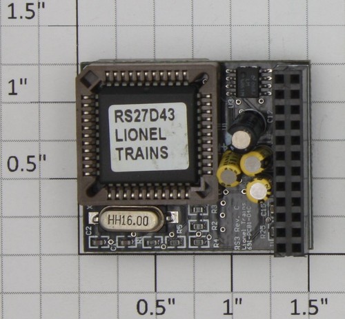 Placa de circuito PCB Lionel 691RS4E014 B&O Alco S-2 #9045 Railsounds 4E | Zustand: New