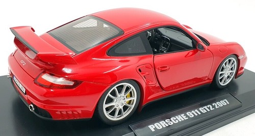 Norev 1/18 Scale Diecast 187502 - Porsche 911 GT2 - Red - Picture 2 of 5