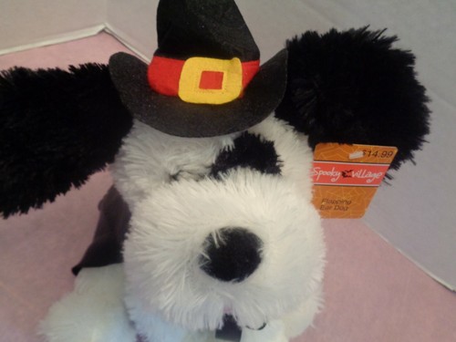 2014 HALLOWEEN SPOOKY VILLAGE I SING THE WITCH DOCTOR SONG SOUND N LIGHT FLAPPY - Picture 2 of 10
