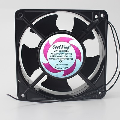 1PC Caal King CK12038HSL 12CM AC220V-240V 17W/19W Welding Machine Cooling Fan 1PC Caal King CK12038HSL 12CM AC220V-240V 17W/19W Welding Machine Cooling Fan