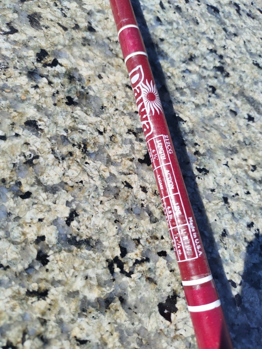 DAIWA 212CG Spinning Fishing Rod 212CG 6 1/2 Feet 2PC Light