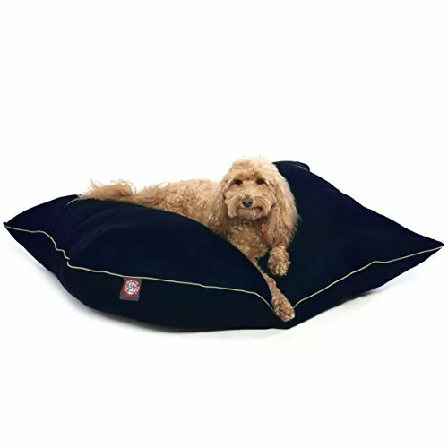 Hypoallergenic Washable High Loft Fiber Fill Dog Bed eBay