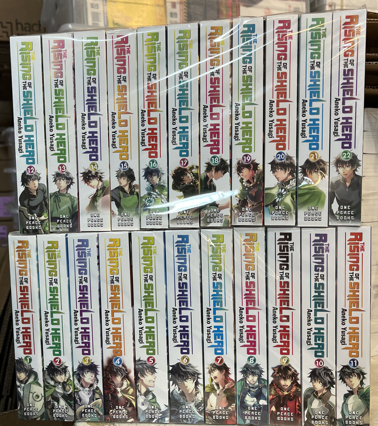 List of Light Novel Volumes, The Rising of the Shield Hero Wiki