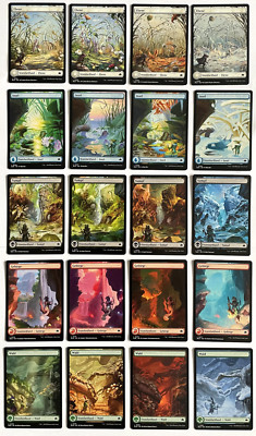 Magic the Gathering MtG Bloomburrow Full Art Länder Deutsch