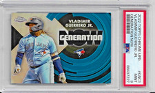 2022 Topps Chrome Update Vladimir Guerrero Jr. Generation Now PSA 9