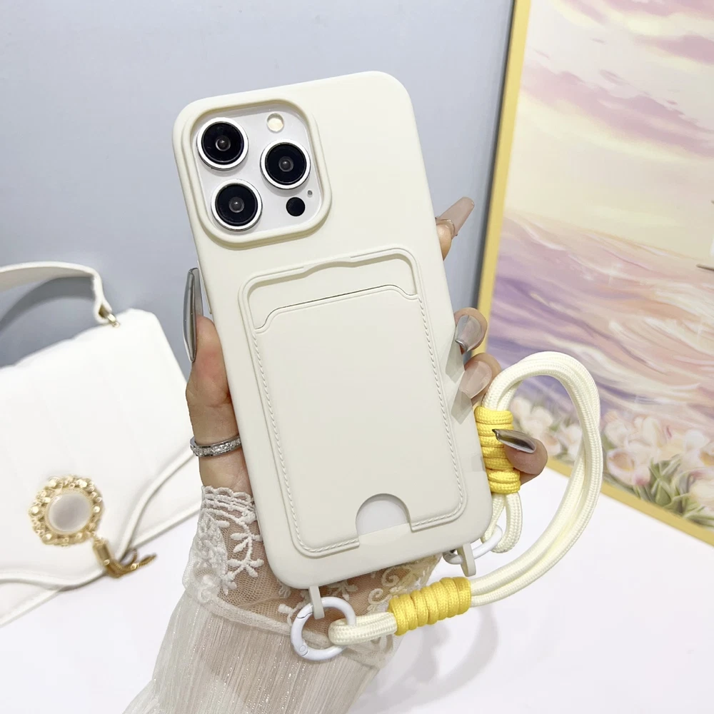 Durable iPhone 16 15 Pro Max 14 13 12 11 X Xr Xs Max Case with Lanyard