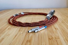 6N OCC 8 core copper balanced cable for Sennheiser HD800 HD820 HD800s HD8XX