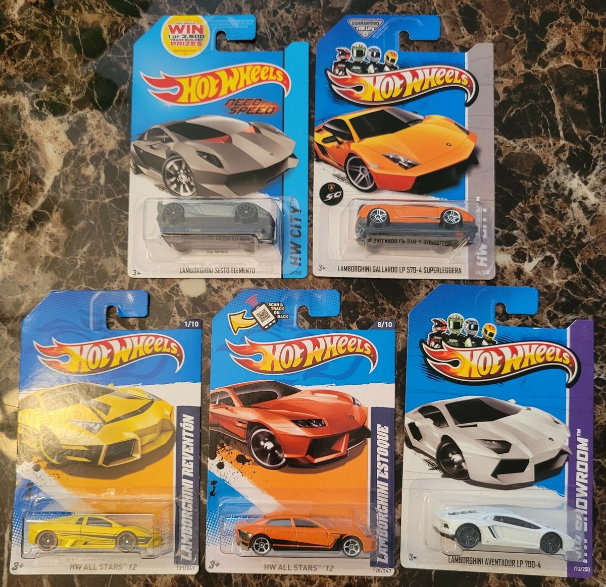 Hot Wheels 6台セット Lamborghini Benz amg Hot Wheels Lamborghini Walmart Exclusive Full Set Of 6￼ | eBay