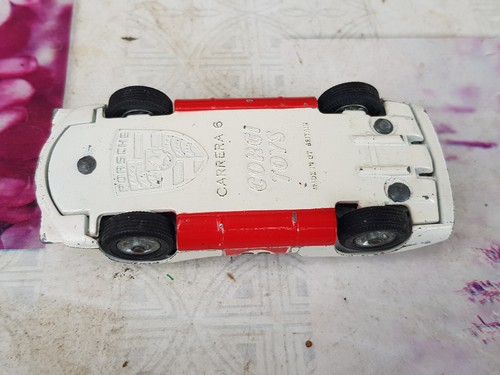 K-52 Corgi Toys: Porsche Carrera 6 weiss/rot - Bild 5 von 5