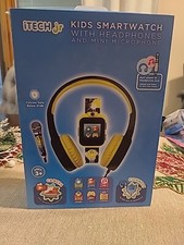 itech jr kids smartwatch with headphones for Boy 3 MP3 Camera, Record, 25 Game