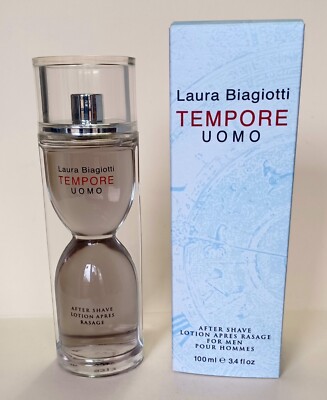 LAURA  BIAGIOTTI  TEMPORE  UOMO  AFTERSHAVE  LOTION  100ml    NEU / OVP