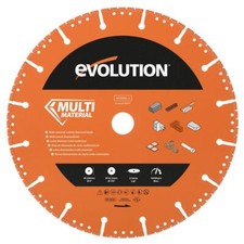 Evolution 230mm Segmented Edge, 22.2mm Bore, Demolition Blade