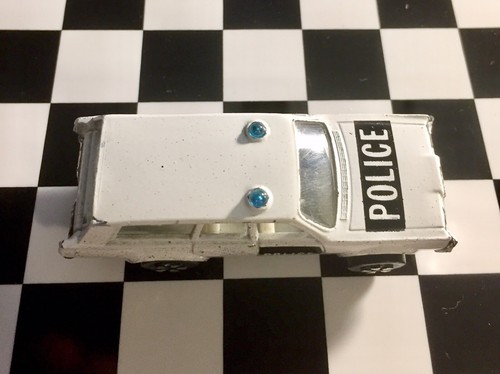 🏁 Playart Vintage 1973 White Ford Mercury Police Station Wagon 🏁 - Picture 7 of 8